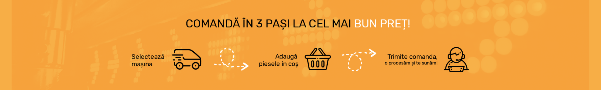 comanda simplu in 3 pasi